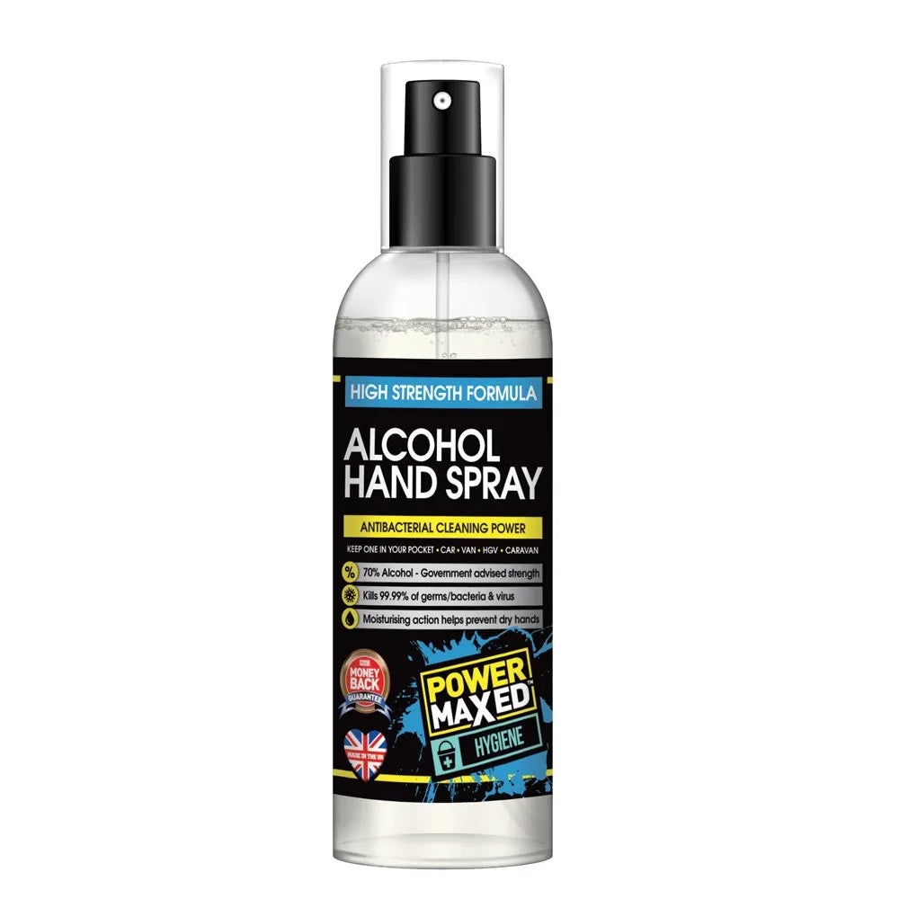 Power Maxed Alcohol Hand Sanitizing Spray – 100ml