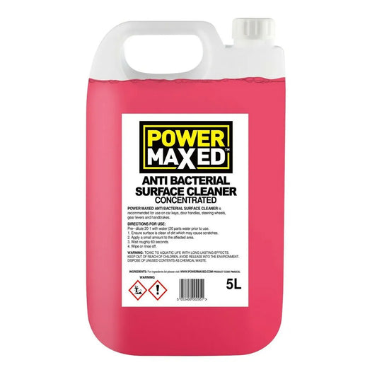 Power Maxed Anti Bacterial Surface Cleaner – Concentrated 5L