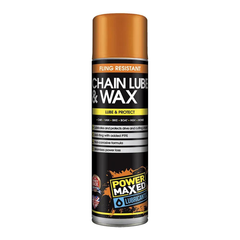 Power Maxed Chain Lube and Wax 500ml