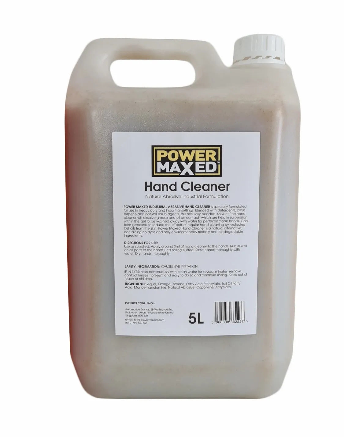 Power Maxed Industrial Abrasive Hand Cleaner 5Ltr