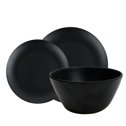 12-Piece Melamine Set - Shale