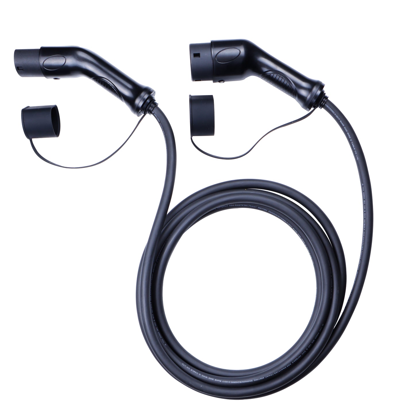 32A EV Charging Cable - Type 2 to Type 2 (Triple Phase Fast Charging)