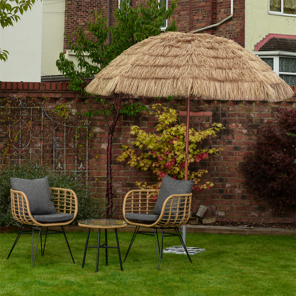 Straw Beach Umbrella