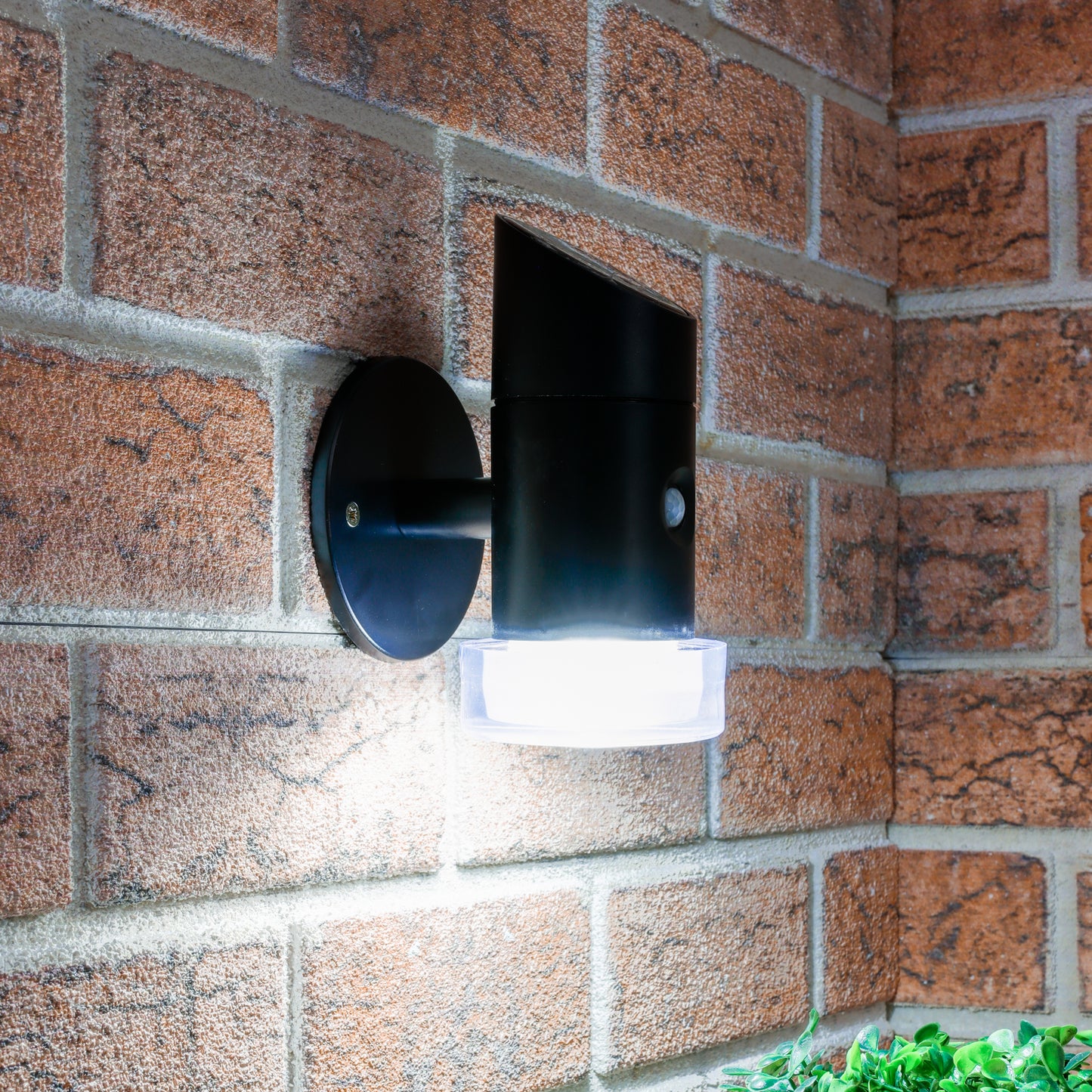 Solar-Powered Motion Sensor Wall Light