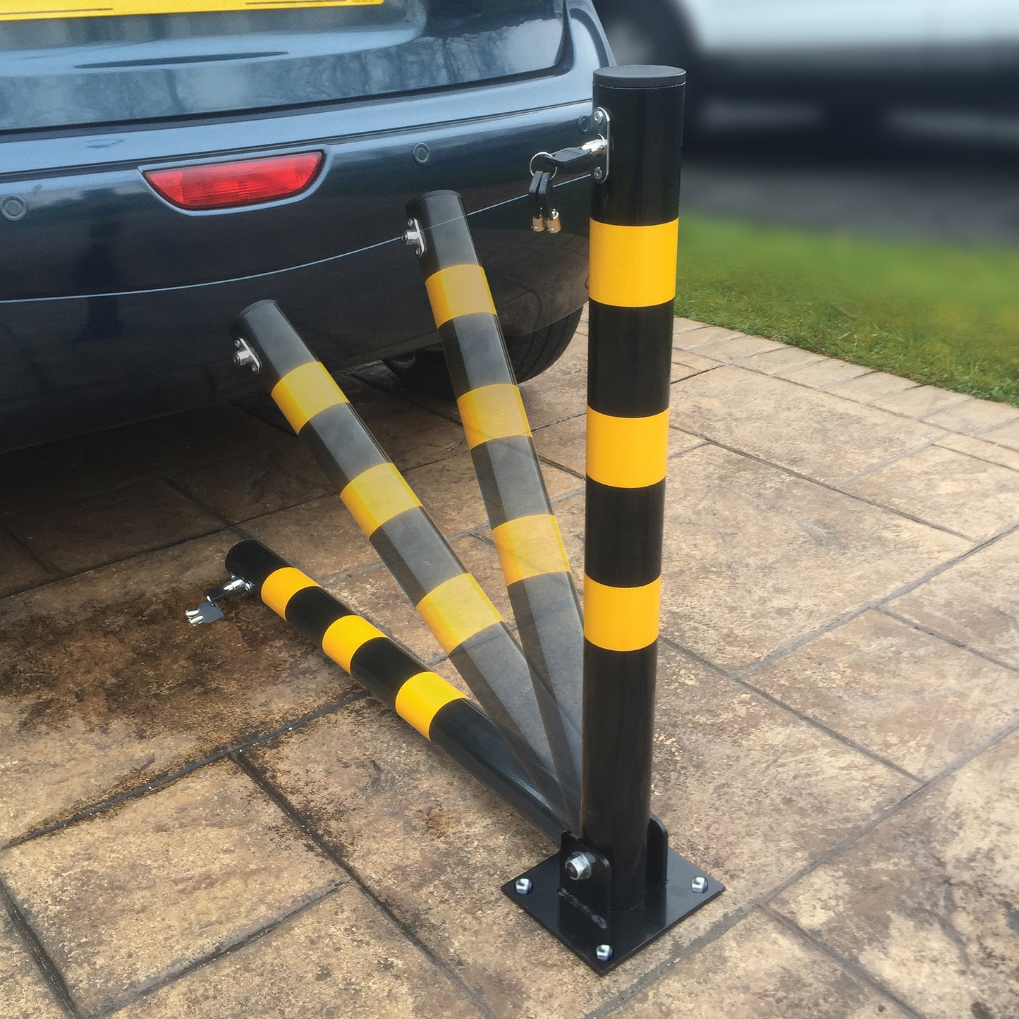 Folding Parking Post - Round