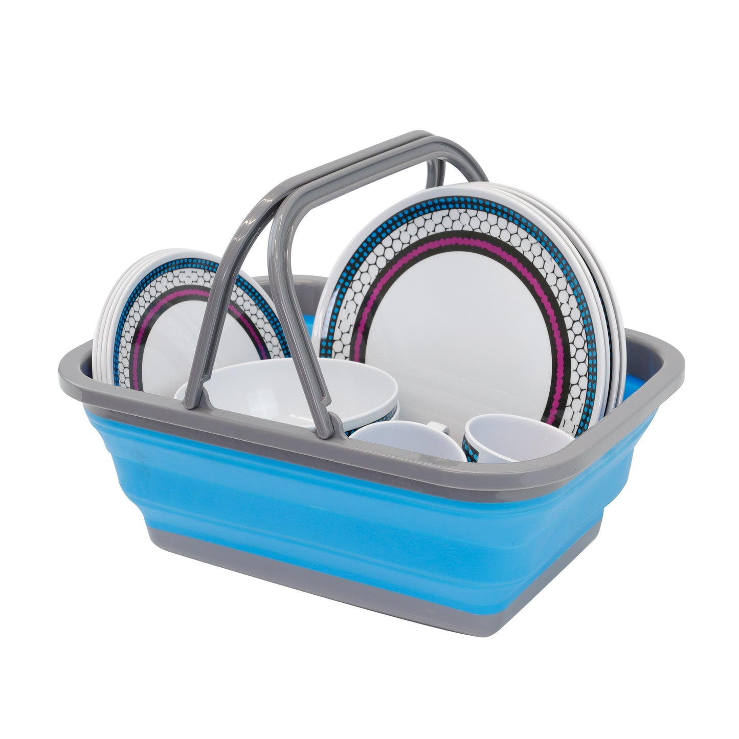 Collapsible Washing Bowl with Handle