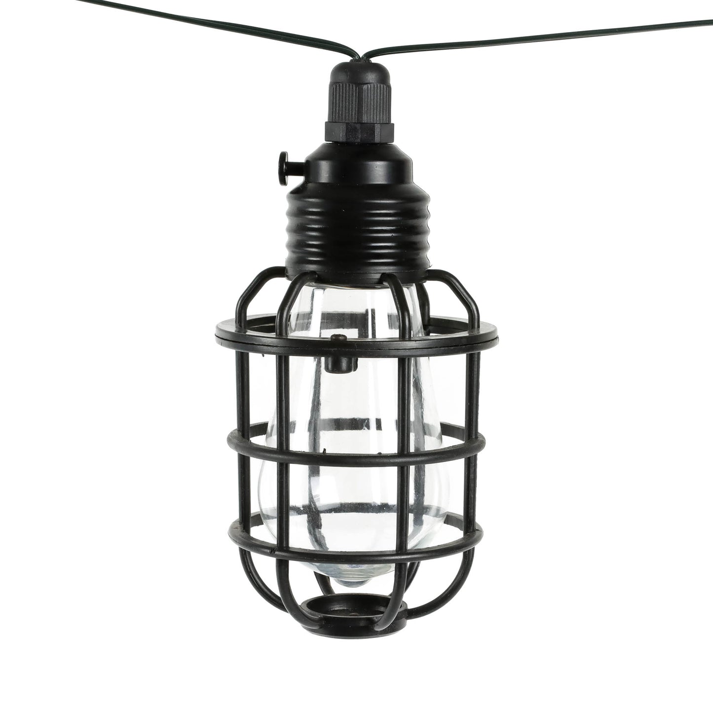 Timeless Caged Lantern String Lights