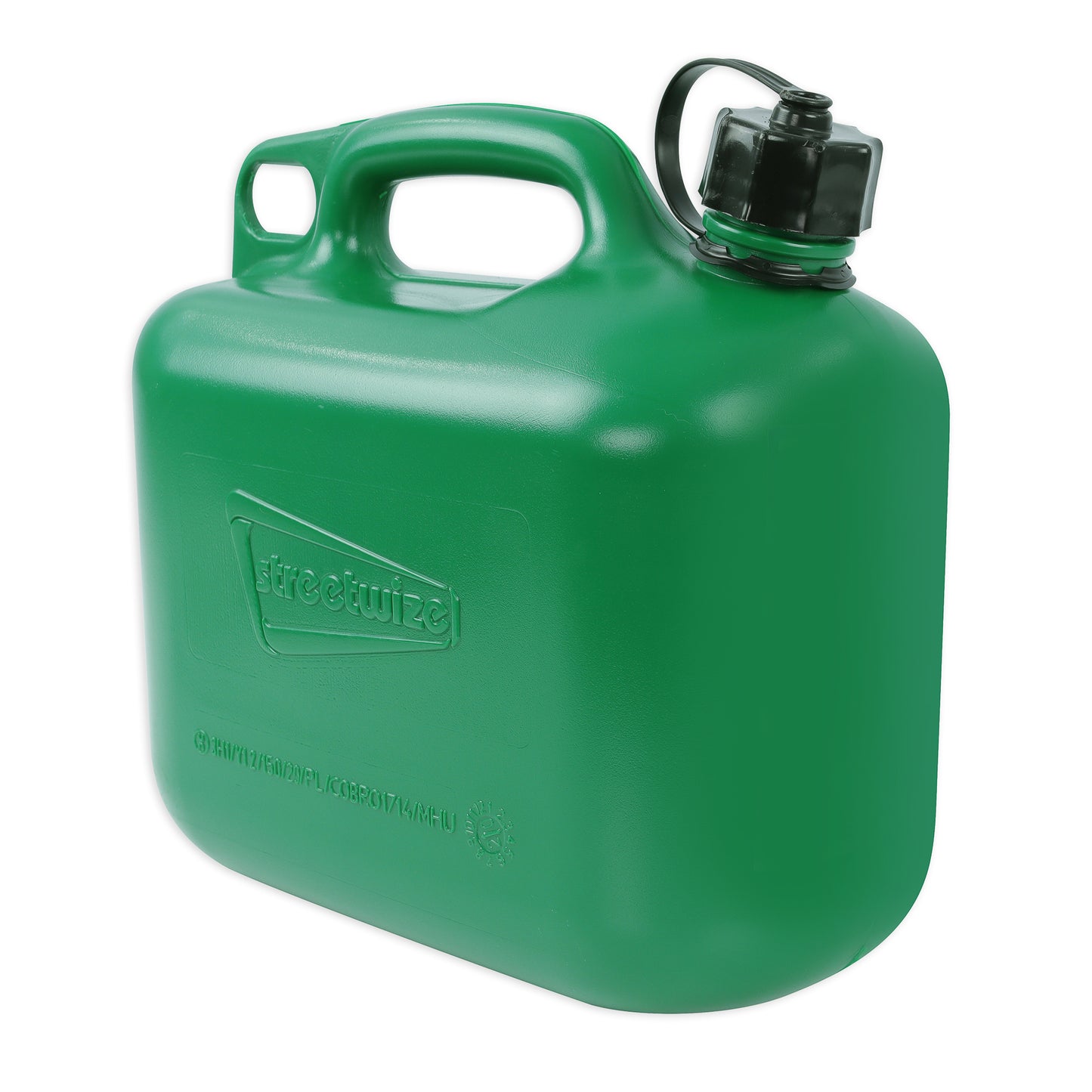 5L Fuel Can for Unleaded Petrol - Green