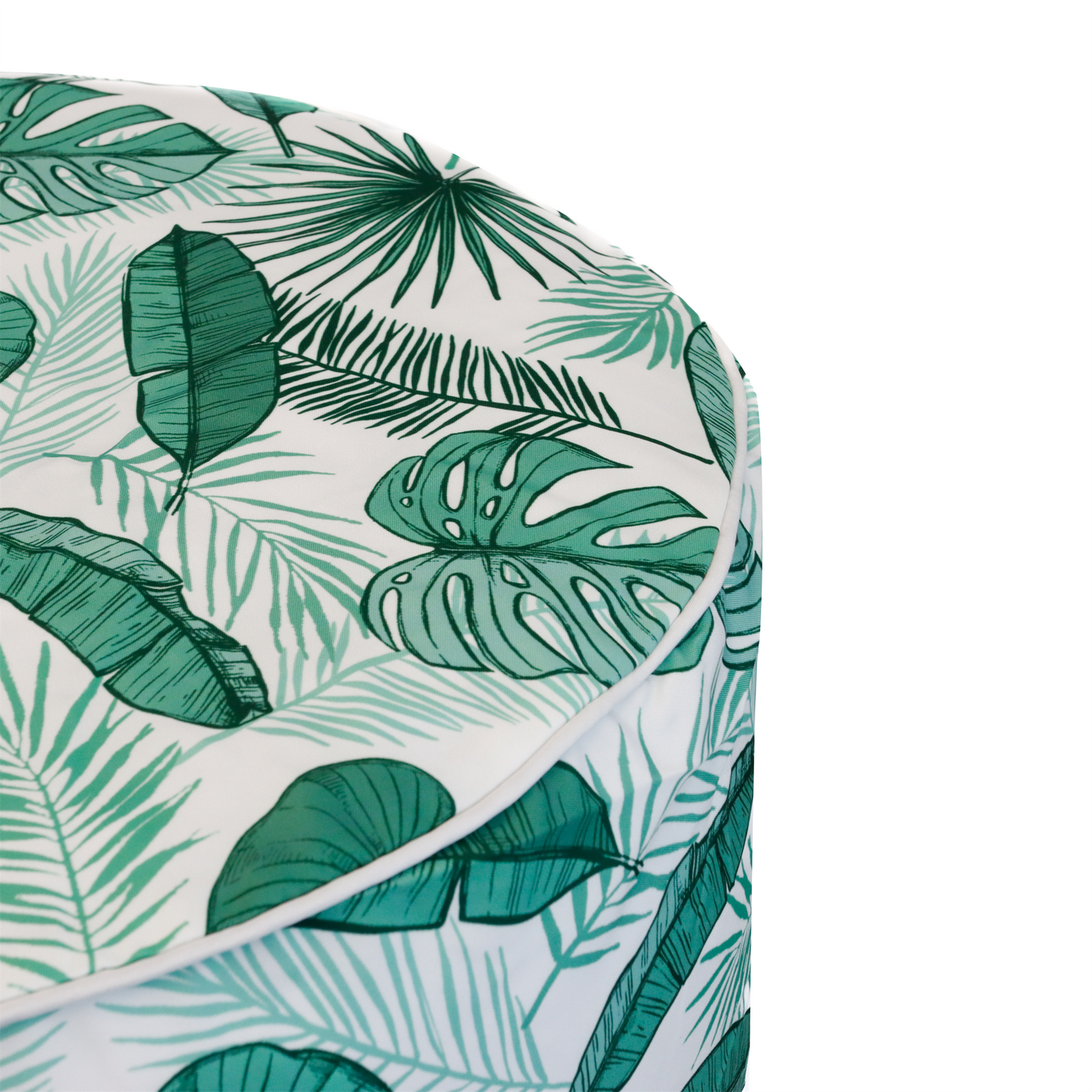 Outdoor Botanical Pouf Ottoman