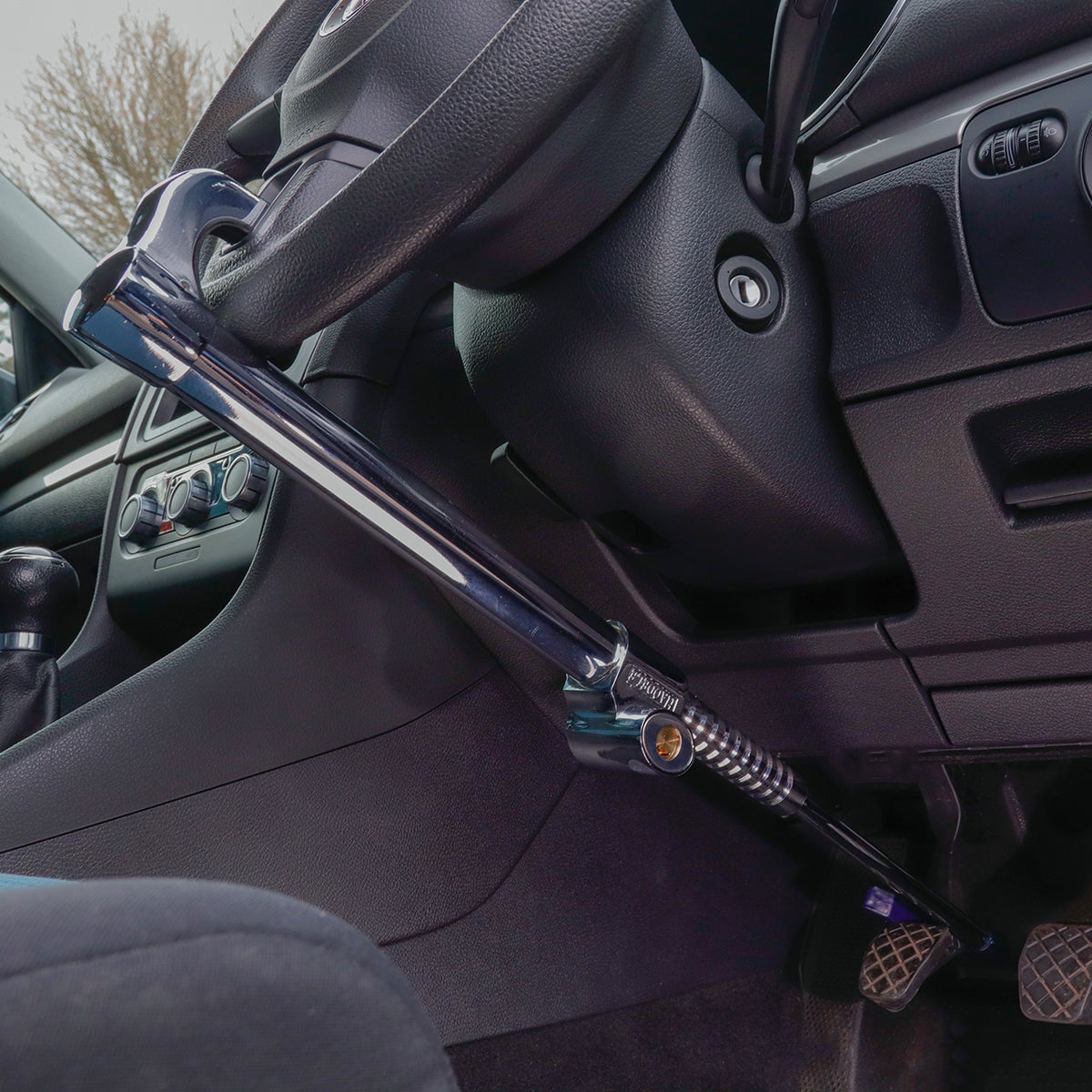 Heavy Duty Pedal to Steering Wheel Lock