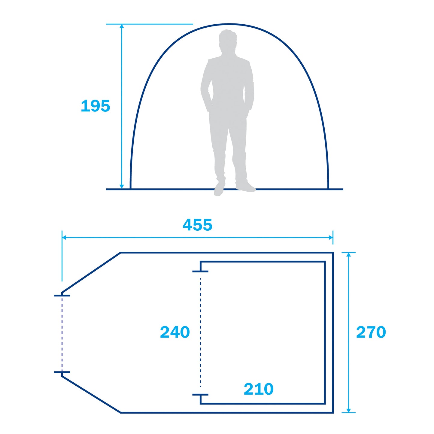 Olympus 4-Man Inflatable Air Tent