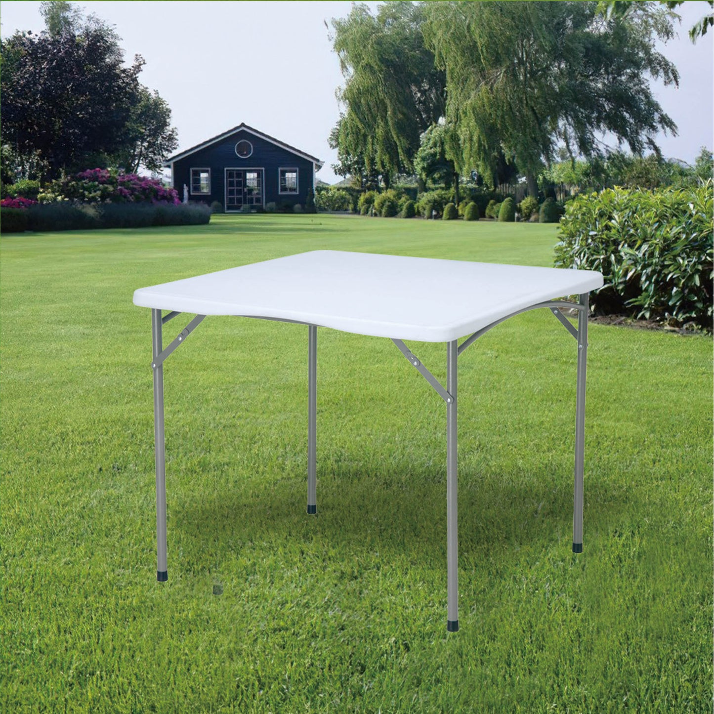 Blow Moulded Table Folding 88cm x 88cm