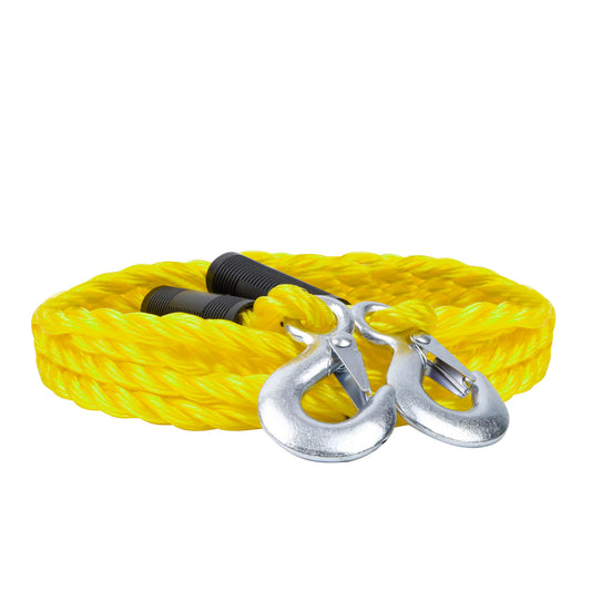 3 Tonne Yellow Braided Tow Rope