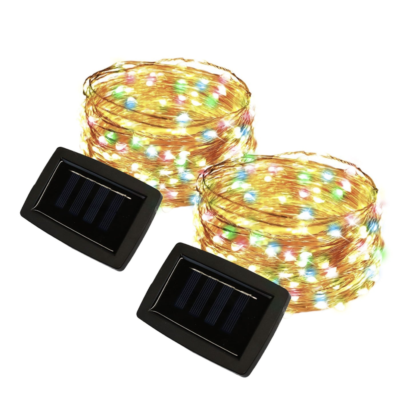 Solar Copper String Light-Multi Color LED