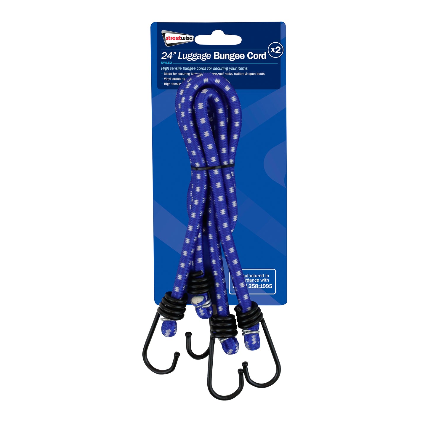 Pair of 24" Bungee Cords