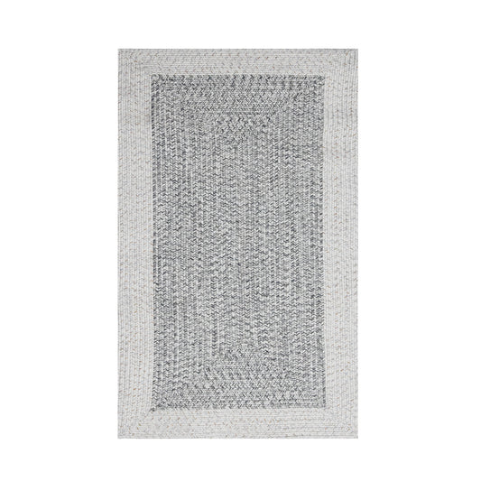 Jute-Style Indoor & Outdoor Rug - Light Grey