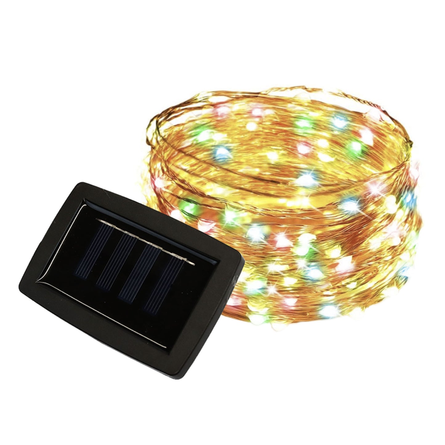 Solar Multi-Coloured LED String Lights