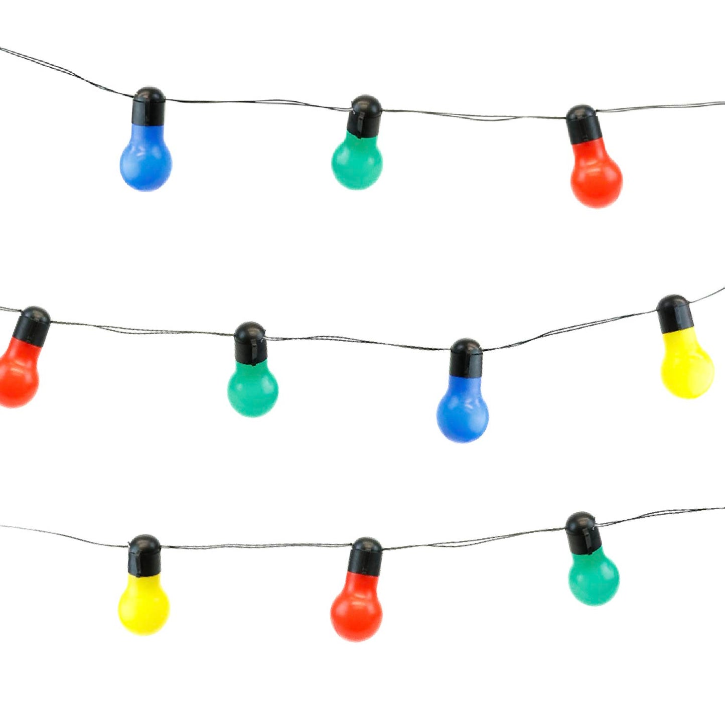 Tropical Multi-Coloured Solar String Lights