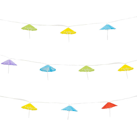 Solar Cocktail Umbrella String Lights