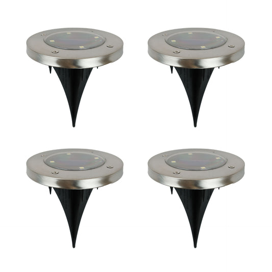 Pack of 4 Solar Deck Lights