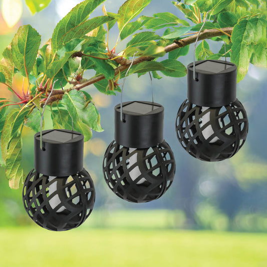 Solar Hanging Dancing Flame Lantern Light