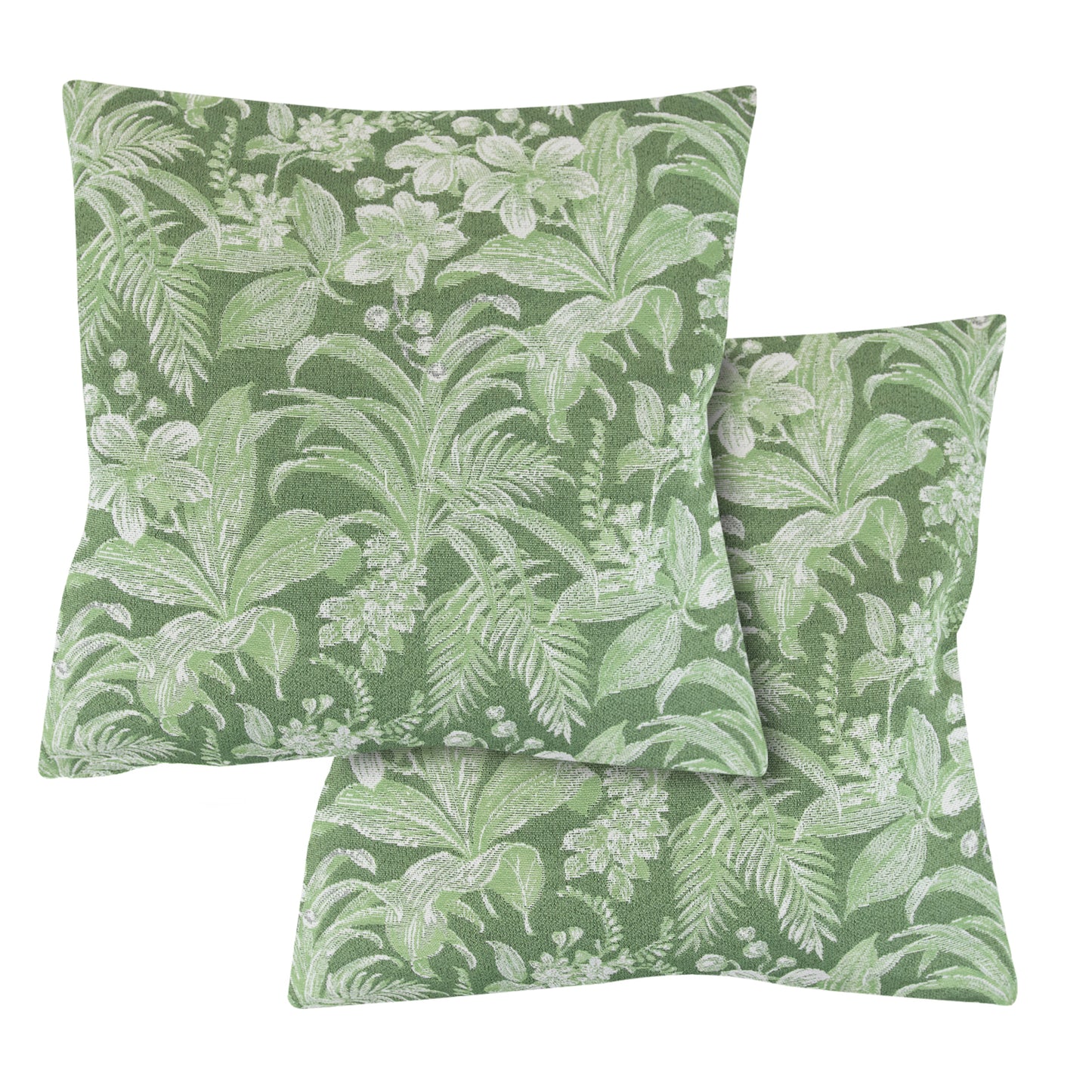 Outdoor Pair Of Floral Scatter Cushions