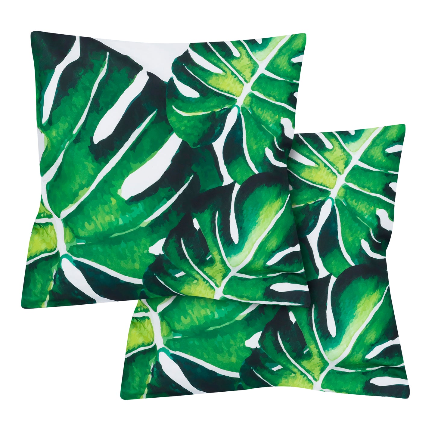 Pair of Banana Leaf Scatter Cushions