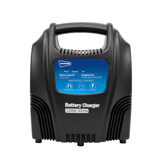 12V 4A Battery Charger (Plastic Casing)