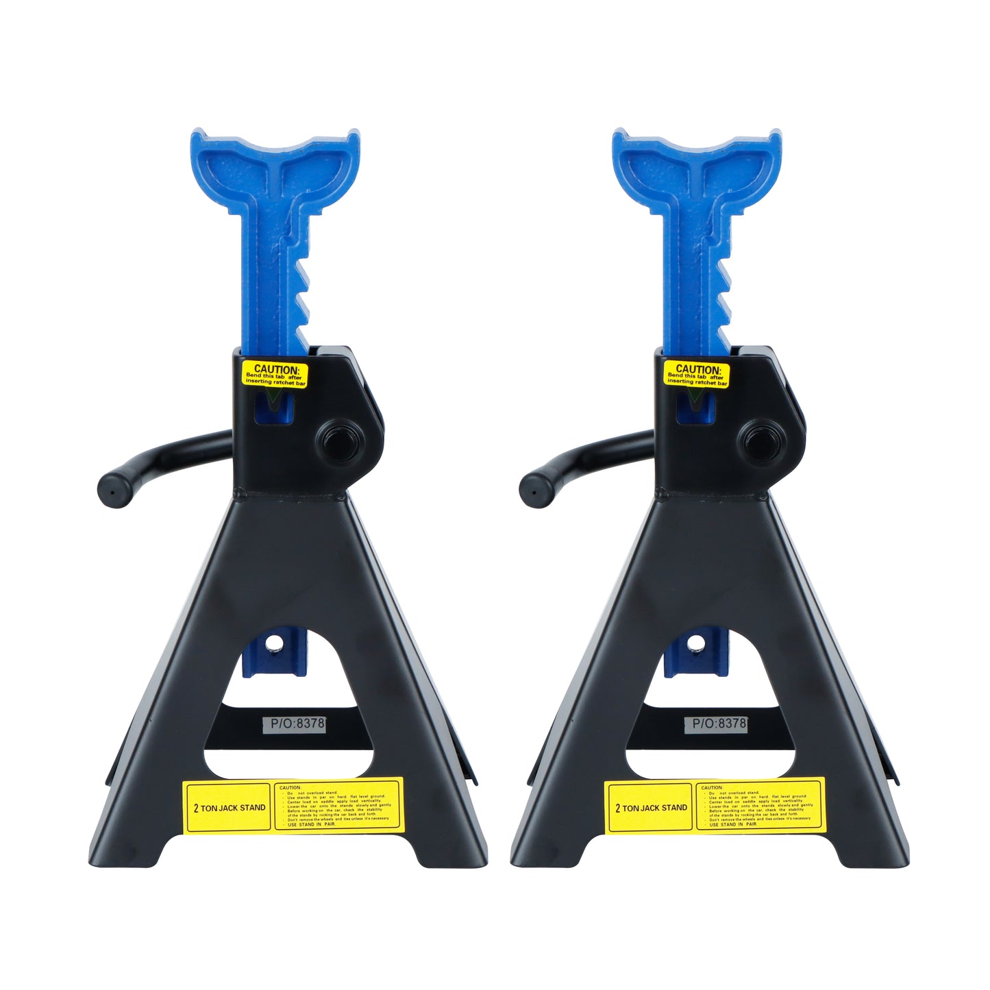 Pair 2 Tonne Jack Stands USA Style