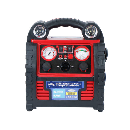 12V 18 Ah 6-in-1 Heavyweight Portable Power Station (Analogue Display) (2500cc)