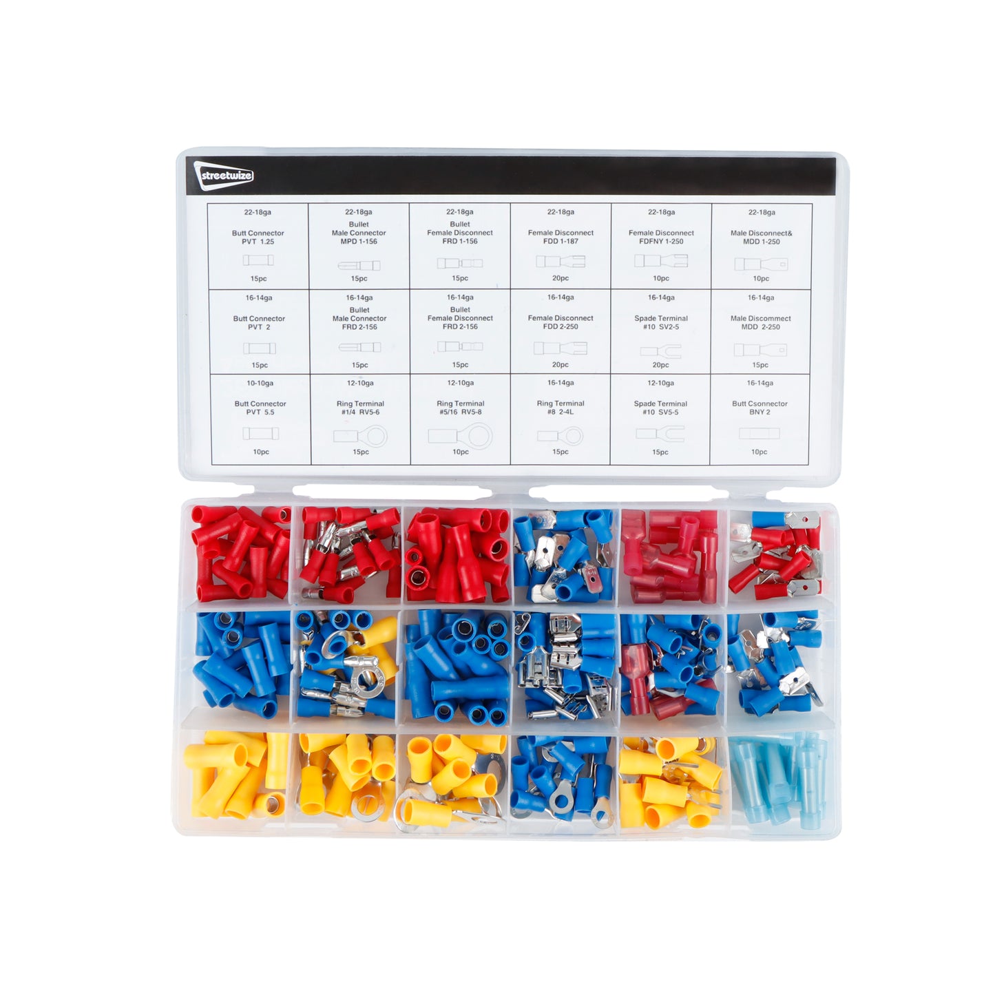 260-piece Multi-purpose Wire Terminal Assortment Kit