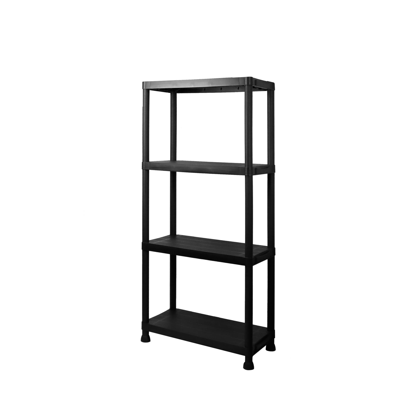 4 Tier Plastic Shelving Unit