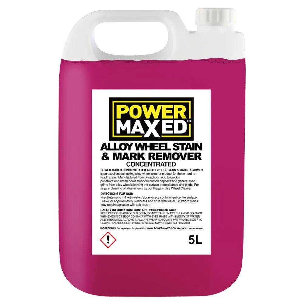 Power Maxed Alloy Wheel Stain & Mark Remover