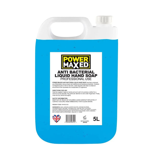 Power Maxed Anti Bacterial Liquid Hand Soap – 5L