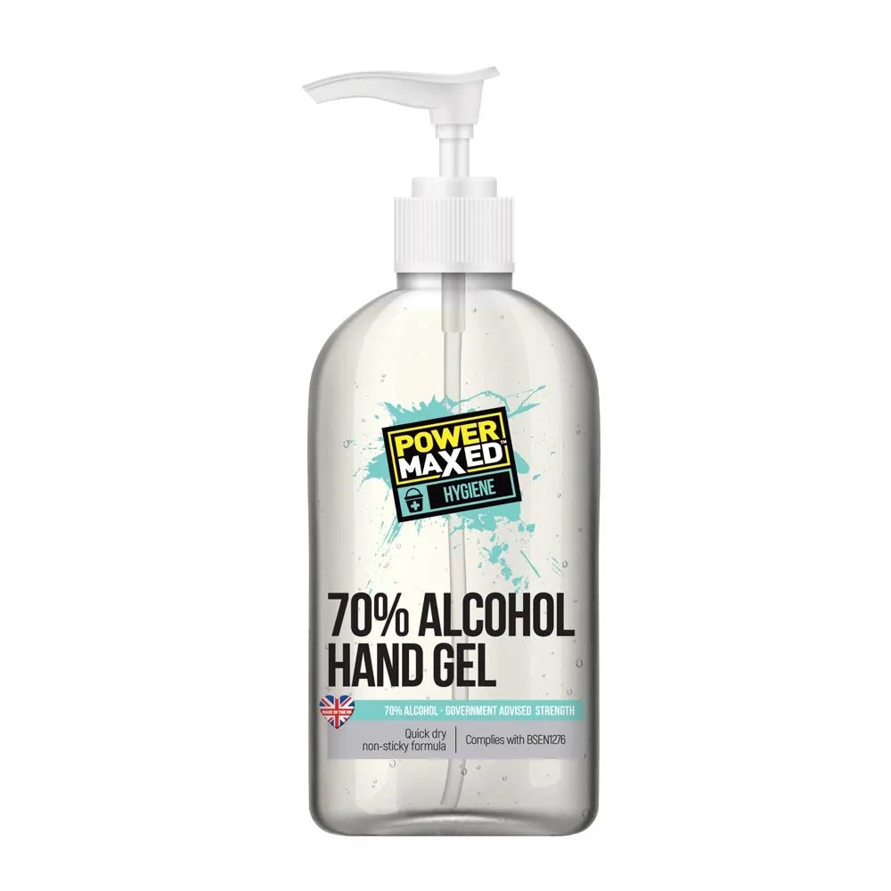 Power Maxed Alcohol Hand Sanitizer Gel – 500ml