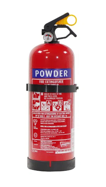 2kg Fire Extinguisher Dry Powder with Gauge - ABC Classification