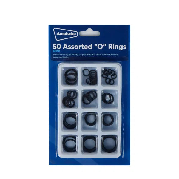 50 Pcs O-Ring Assortments