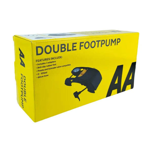 AA Double Cylinder Foot Pump