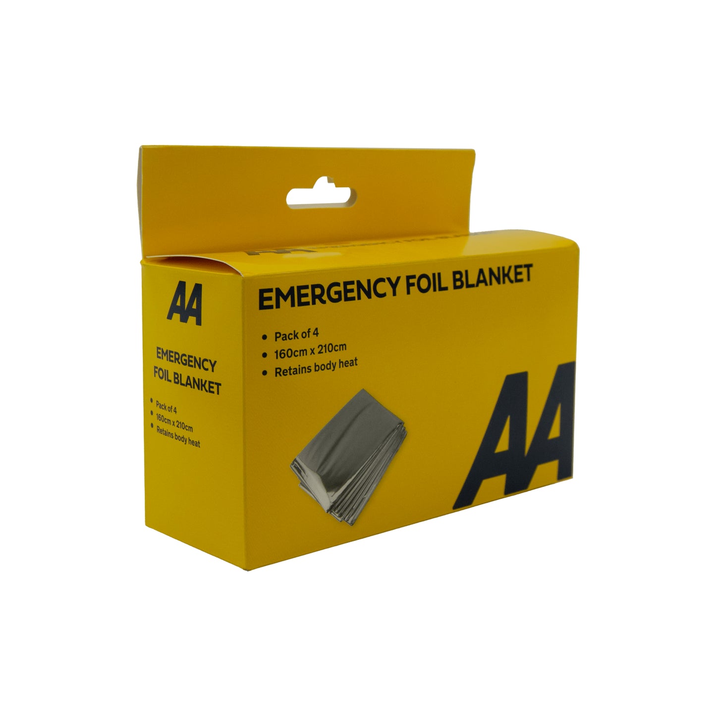 AA Emergency Foil Blanket (pack of 4)