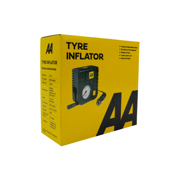 AA Compact Tyre Inflator