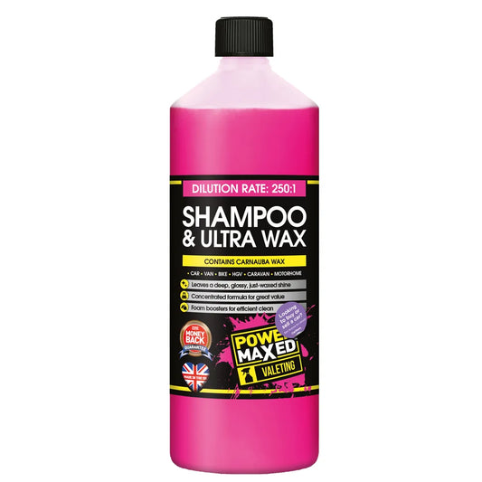 Power Maxed Car Shampoo & Ultra Wax