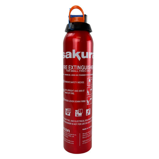 Sakura 600g BC Aerosol Fire Extinguisher