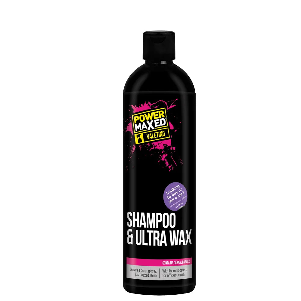 Power Maxed Car Shampoo & Ultra Wax