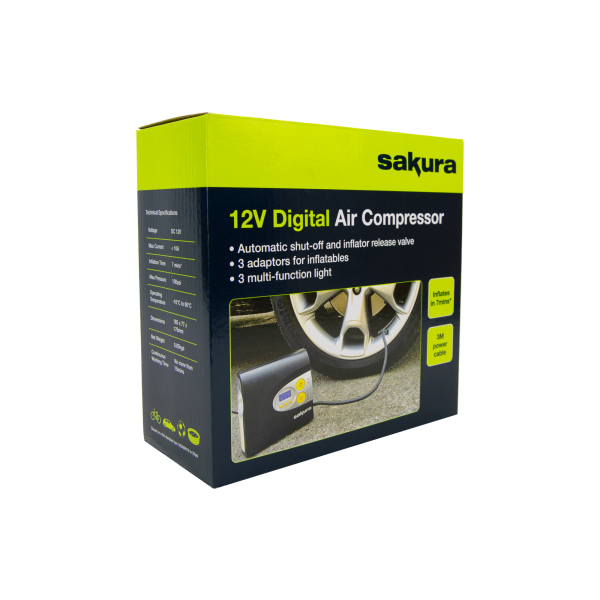 Sakura Digital Tyre Inflator